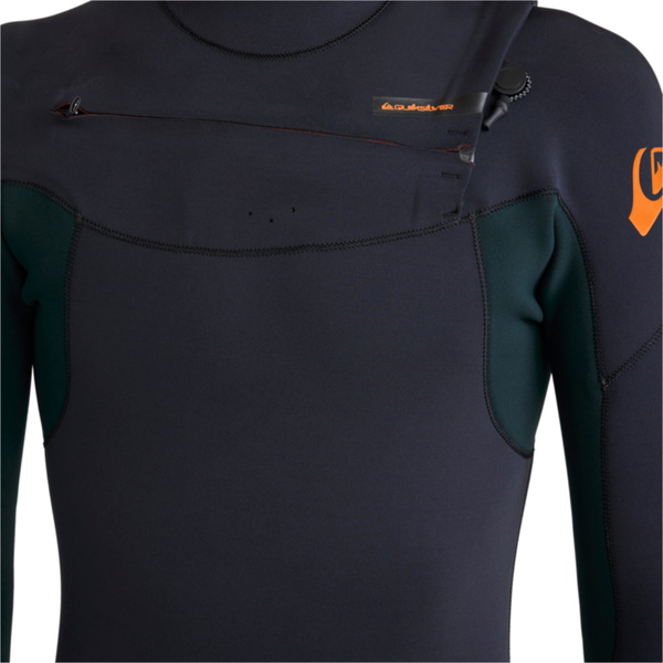 2026 Quiksilver Mens Everyday Sessions 3/2mm Chest Zip Wetsuit 25AW213510 - Jade